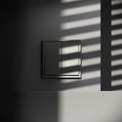 Переключатель проходной 2-кл. СП S70 10А механизм титан Voltum VLS020306 VLS020306