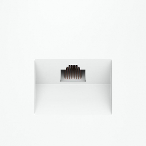 Розетка компьютерная 1-м СП S70 RJ45 кат.6 механизм бел. матов. Voltum VLS060102 VLS060102