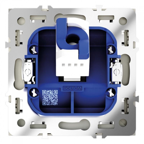 Розетка компьютерная 1-м СП S70 RJ45 кат.6 механизм сталь Voltum VLS060105 VLS060105