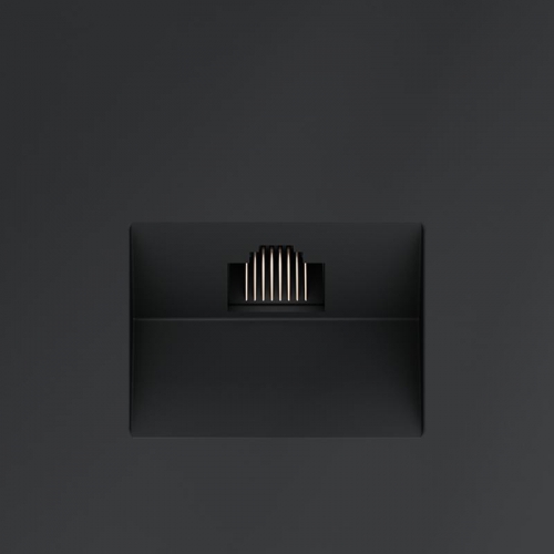 Розетка компьютерная 1-м СП S70 RJ45 кат.6 механизм графит Voltum VLS060107 VLS060107