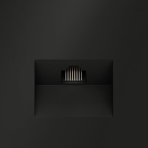 Розетка компьютерная 1-м СП S70 RJ45 кат.6 механизм черн. матов. Voltum VLS060108 VLS060108