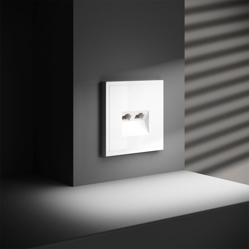 Розетка компьютерная 2-м СП S70 RJ45 + RJ45 кат.6 механизм бел. глянцевый Voltum VLS060201 VLS060201