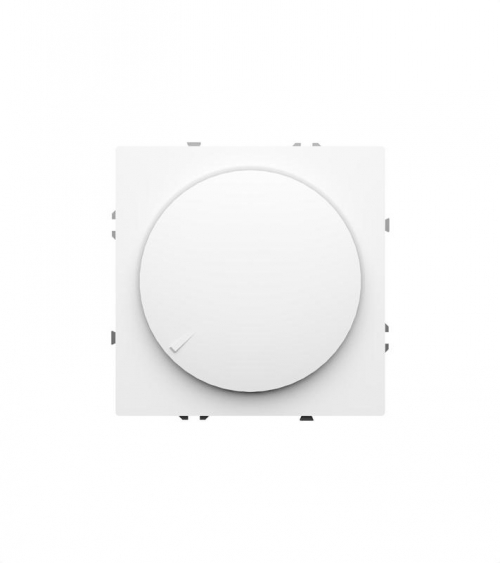 Терморегулятор электронный S70 с индикацией и датчиком для теплого пола механизм бел. глянцевый Voltum VLS070101 VLS070101