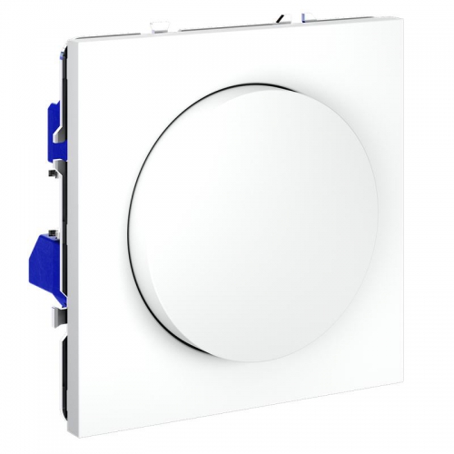 Светорегулятор поворотно-нажимной СП S70 600Вт механизм бел. матов. Voltum VLS070302 VLS070302