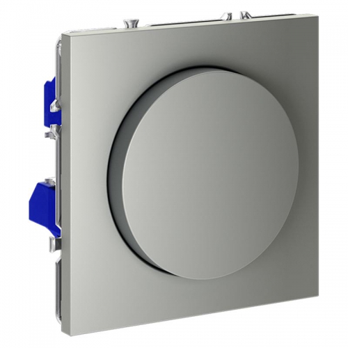 Светорегулятор поворотно-нажимной СП S70 600Вт механизм сталь Voltum VLS070305 VLS070305