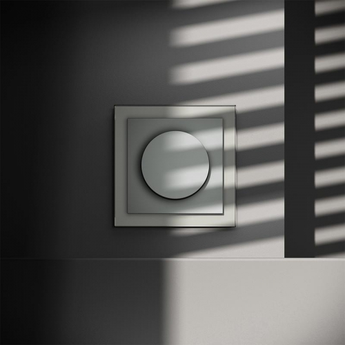 Светорегулятор поворотно-нажимной СП S70 600Вт механизм сталь Voltum VLS070305 VLS070305