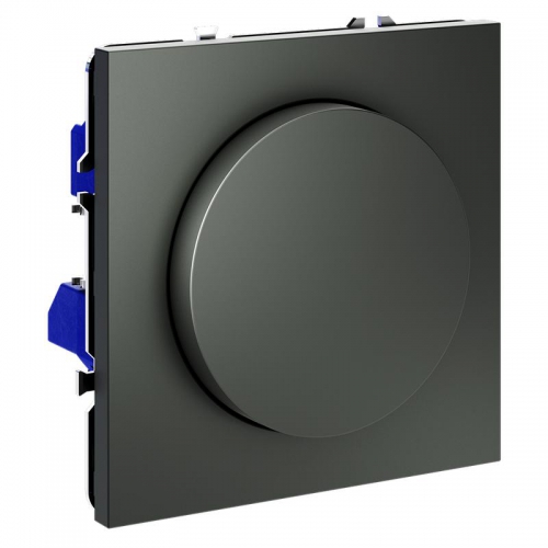 Светорегулятор поворотно-нажимной СП S70 600Вт механизм титан Voltum VLS070306 VLS070306