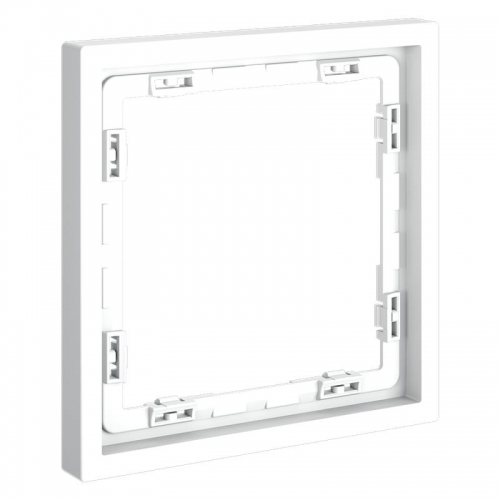 Рамка 1-м S70 пластик. бел. матов. Voltum VLS100102 VLS100102