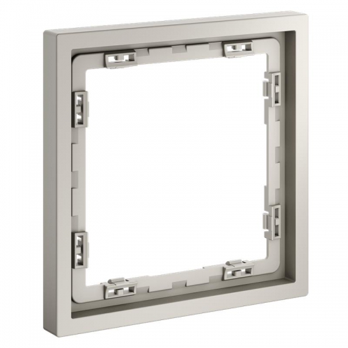 Рамка 1-м S70 пластик. кашемир Voltum VLS100103 VLS100103