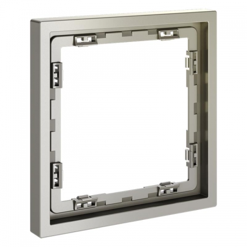 Рамка 1-м S70 пластик. шелк Voltum VLS100104 VLS100104