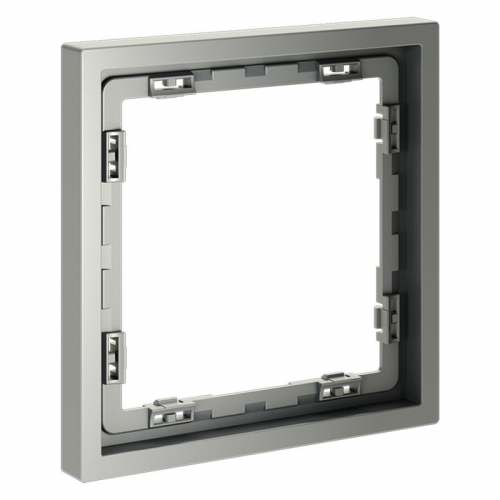 Рамка 1-м S70 пластик. сталь Voltum VLS100105 VLS100105