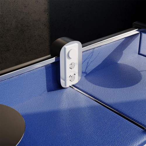 Рамка 3-м S70 пластик. бел. глянцевый Voltum VLS100301 VLS100301