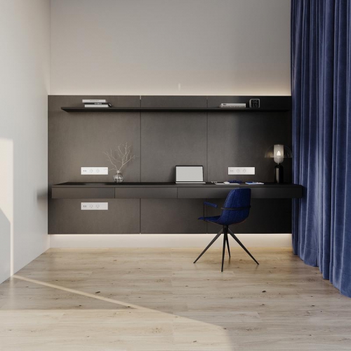 Рамка 4-м S70 пластик. бел. глянцевый Voltum VLS100401 VLS100401