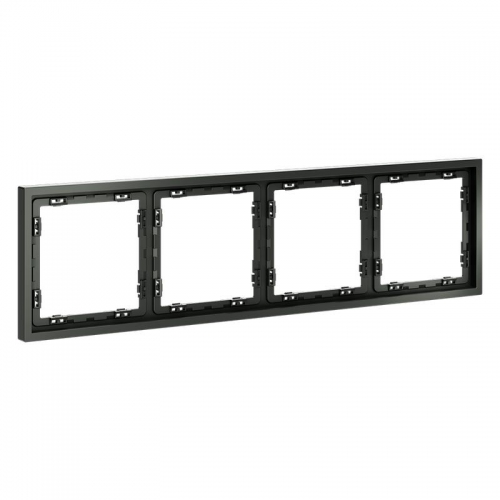 Рамка 4-м S70 пластик. титан Voltum VLS100406 VLS100406