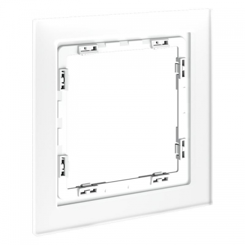 Рамка 1-м S70 стеклян. бел. матов. Voltum VLS110102 VLS110102