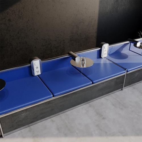 Рамка 3-м S70 стеклян. бел. Voltum VLS110301 VLS110301