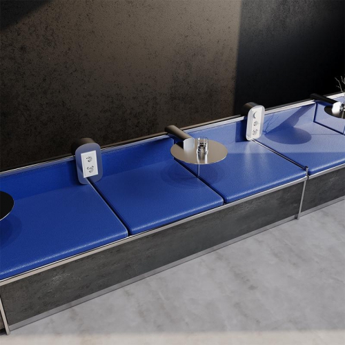 Рамка 3-м S70 стеклян. бел. матов. Voltum VLS110302 VLS110302