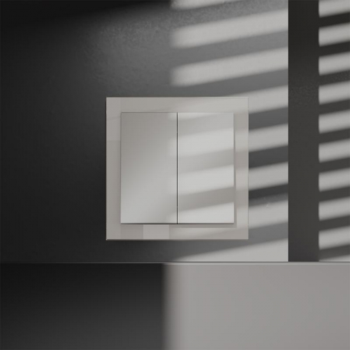 Переключатель перекрестный 2-кл. СП S70 10А механизм кашемир Voltum VLS020503 VLS020503