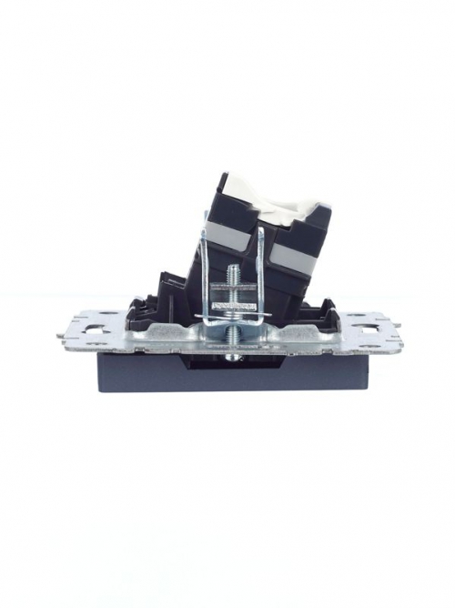 Розетка компьютерная СП RJ45 кат.5E BRITE РК10-БрМ маренго IEK BR-K10-1-K35 BR-K10-1-K35