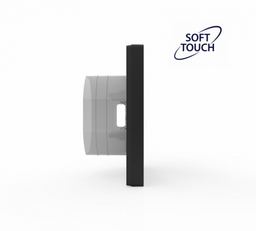 Рамка 1-м Pixel IP44 карбон TOKOV ELECTRIC TKE-PX-RM1-C14-IP44 TKE-PX-RM1-C14-IP44