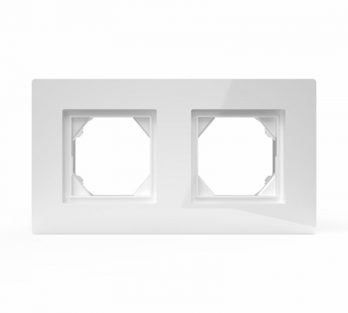 Рамка 2-м Pixel IP44 бел. TOKOV ELECTRIC TKE-PX-RM2-C01-IP44 TKE-PX-RM2-C01-IP44