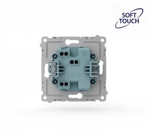 Переключатель 1-кл. СП Pixel IP44 механизм карбон TOKOV ELECTRIC TKE-PX-P1-C14-IP44 TKE-PX-P1-C14-IP44
