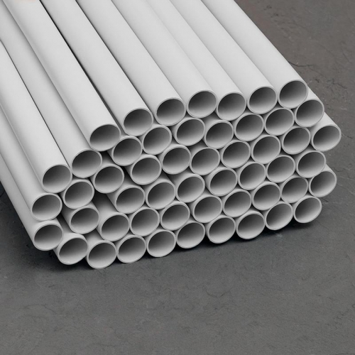 Труба гладкая ПВХ жесткая легкая d20мм сер. (дл.3м) TOKOV ELECTRIC TKE-THG-PVC-20-3-C06 TKE-THG-PVC-20-3-C06