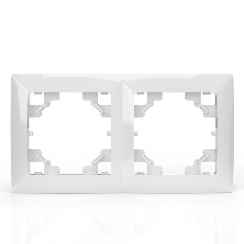 Рамка 2-м AVA бел. TOKOV ELECTRIC TKL-AV-RM2-C01 TKL-AV-RM2-C01