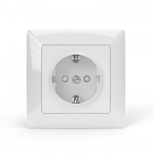 Розетка 1-м СП AVA 16А IP20 с заземл. защ. шторки в сборе бел. TOKOV LIGHT TKL-AV-R1FZSF-C01 TKL-AV-R1FZSF-C01