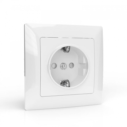 Розетка 1-м СП AVA 16А IP20 с заземл. защ. шторки в сборе бел. TOKOV ELECTRIC TKL-AV-R1FZSF-C01 TKL-AV-R1FZSF-C01