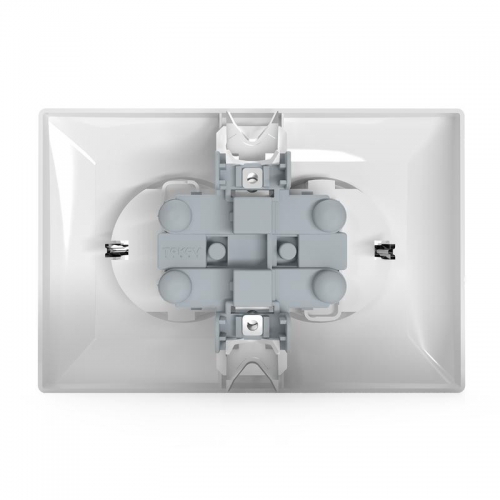 Розетка 2-м СП AVA 16А IP20 с заземл. защ. шторки в сборе бел. TOKOV ELECTRIC TKL-AV-R2FZSF-C01 TKL-AV-R2FZSF-C01