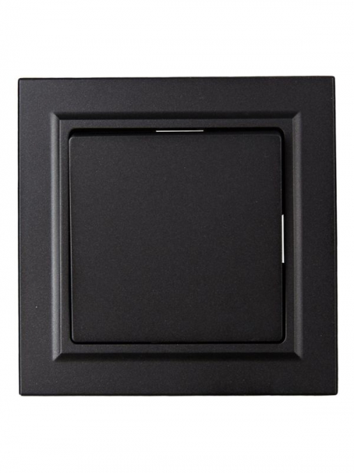 Выключатель 1-кл. СП BRITE ВСР10-1-0-БрЧ 10А в сборе черн. IEK BR-V10-0-10-K02-F BR-V10-0-10-K02-F