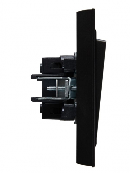 Выключатель 1-кл. СП BRITE ВСР10-1-0-БрЧ 10А в сборе черн. IEK BR-V10-0-10-K02-F BR-V10-0-10-K02-F