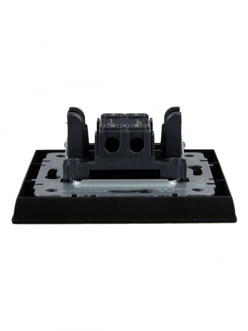 Выключатель 1-кл. СП BRITE ВСР10-1-0-БрЧ 10А в сборе черн. IEK BR-V10-0-10-K02-F BR-V10-0-10-K02-F