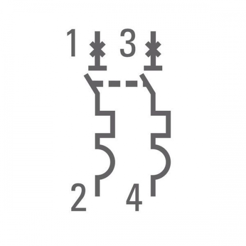 Выключатель авт. мод. 2п C 63А ВА 47-63 4.5кА PROxima EKF mcb4763-2-63C-pro mcb4763-2-63C-pro