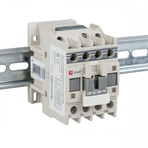 Контактор КМЭ 18А 220В 1NO EKF ctr-s-18-220 ctr-s-18-220
