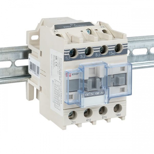 Контактор КМЭ 25А кат. 220В AC 1НО EKF ctr-s-25-220 ctr-s-25-220
