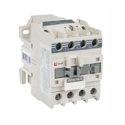 Контактор КМЭ 25А 380В 1NO EKF ctr-s-25-380 ctr-s-25-380