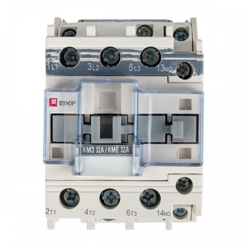 Контактор КМЭ 32А кат. 220В AC 1НО EKF ctr-s-32-220 ctr-s-32-220