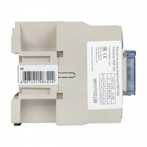 Контактор КМЭ 32А кат. 220В AC 1НО EKF ctr-s-32-220 ctr-s-32-220
