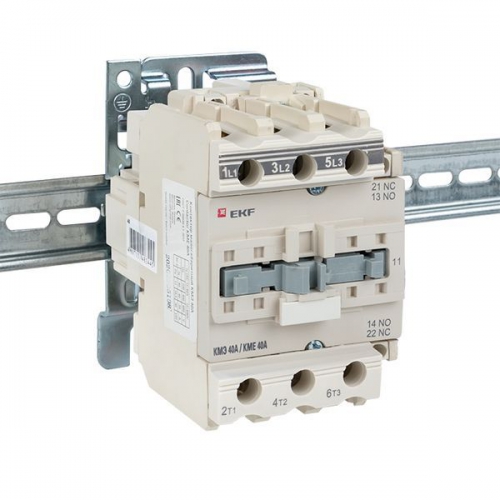 Контактор КМЭ 40А 220В NO+NC EKF ctr-s-40-220 ctr-s-40-220