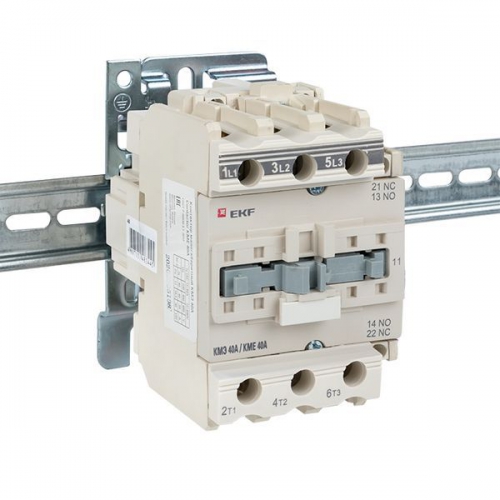 Контактор КМЭ 40А 380В NO+NC EKF ctr-s-40-380 ctr-s-40-380