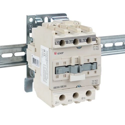 Контактор КМЭ 65А кат. 220В AC 1НО+1НЗ EKF ctr-s-65-220 ctr-s-65-220