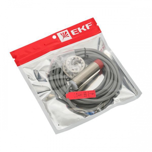 Датчик бесконтактный индуктивный EKF PROXIS-2-18-08-P-NO-2 PROXIS-2-18-08-P-NO-2