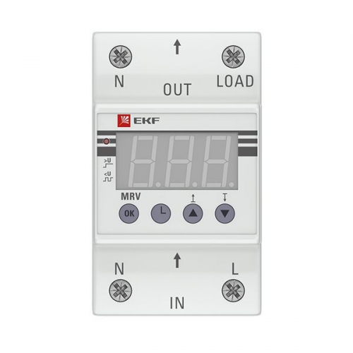 Реле напряжения с дисплеем MRV 63А PROxima EKF MRV-63A MRV-63A