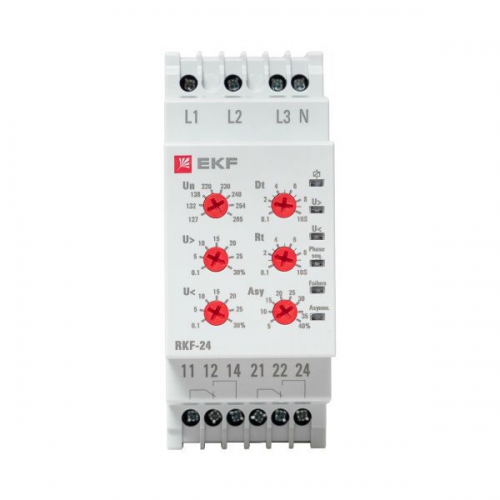 Реле контроля фаз RKF-24 EKF rkf-24 rkf-24