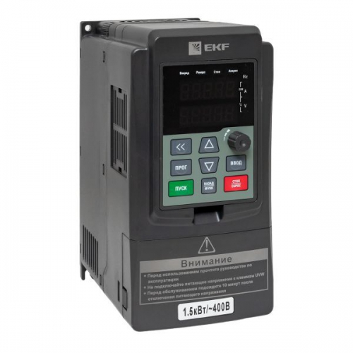 Преобразователь частоты 1.5/2.2кВт 3х400В VECTOR-100 PROxima EKF VT100-1R5-3B VT100-1R5-3B