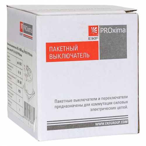 Выключатель пакетный ПВ 2-16 М3 кар. IP30 EKF pv-2-16-2 pv-2-16-2