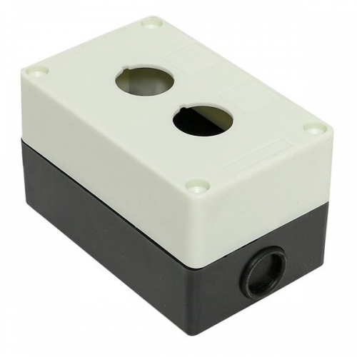 Корпус КП 102 2 кнопки белый EKF cpb-102-w cpb-102-w