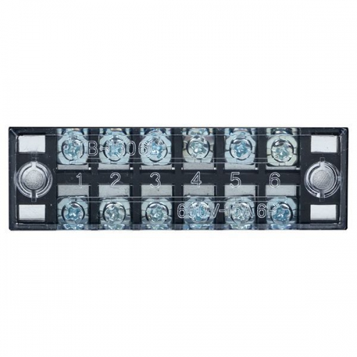 Терминал клеммный TB-1506 до 1.5кв.мм 15А 6 клеммных пар EKF tb-1506 tb-1506
